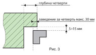 Определяем ширину оконного блока