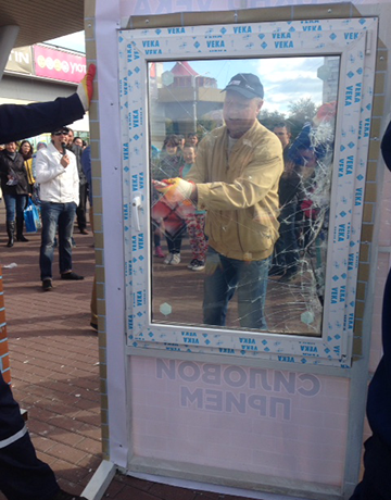 Испытание окон VEKA Харьков